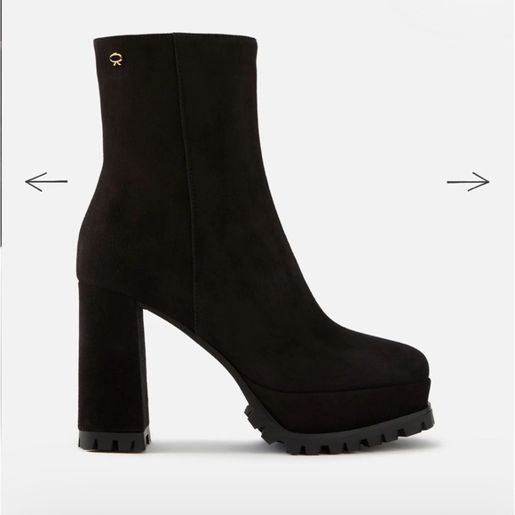 Gianvito Rossi Shoes - Gianvito Rossi Black Platform Heeled Boots